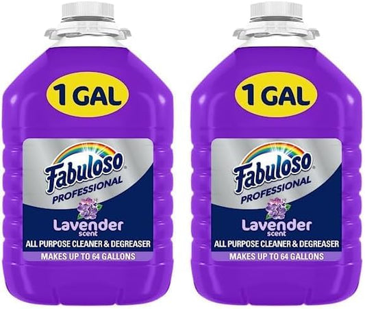 Fabuloso All-Purpose Cleaner, Lavender Scent, 1 Gal Bottle