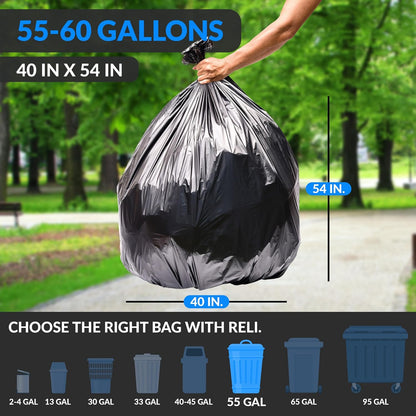 55-60 Gallon Trash Bags