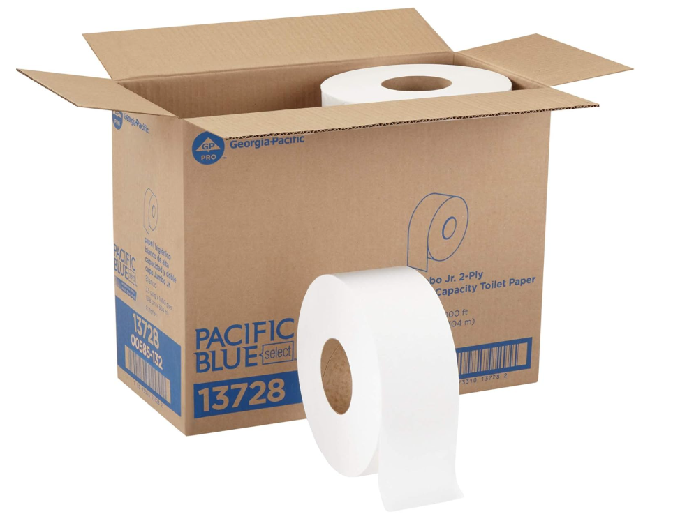 Pacific Blue Select™ Jumbo Jr. 2-Ply Toilet Paper