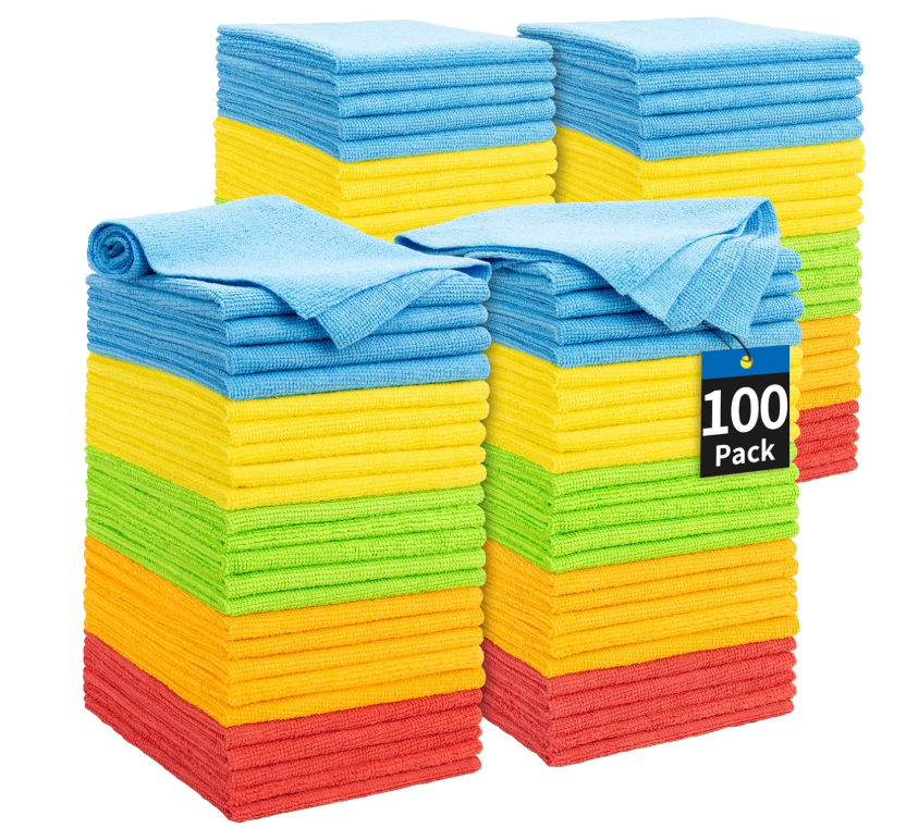 Renown Absorbent Microfiber Cleaning Cloths